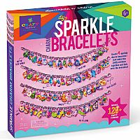 Craft-tastic DIY Sparkle Charm Bracelets