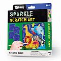 Sparkle Scratch Art Animal World