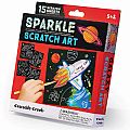 Sparkle Scratch Art - Galaxy