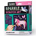 Sparkle Scratch Art Unicorn