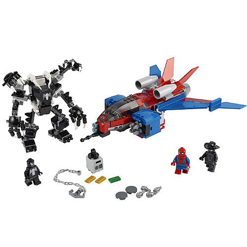 lego spiderjet vs venom