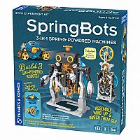 SpringBots: 3 in 1 Spring-Powered Machines