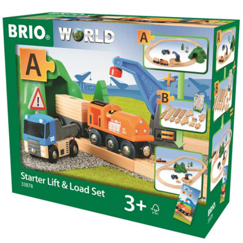 brio dump truck and load