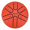 Amahi Steel Tongue Drum 3" Red