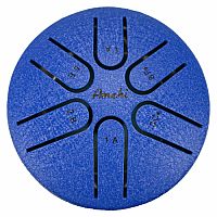 Amahi Steel Tongue Drum 3" Blue