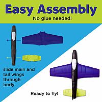 Stunt Squadron Glow-in-the-Dark Foam Fliers