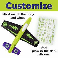 Stunt Squadron Glow-in-the-Dark Foam Fliers