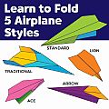 Stunt Squadron Neon Glow Paper Airplanes