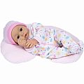 Sunshine Pink 7-Piece Baby Doll Feeding Support Gift Set