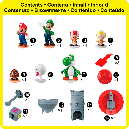 Shaky Tower Balancierspiel jeu Super Mario Games Jeux de société Blow Up