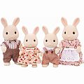Calico Critters Milk Rabbit Family