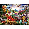 T-Rex Terror 35 Pc Puzzle