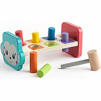 Tap & Learn Wooden Hammer Bench