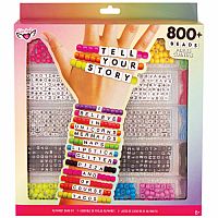 Tell Your Story Alphabet Bead Bracelet Kit