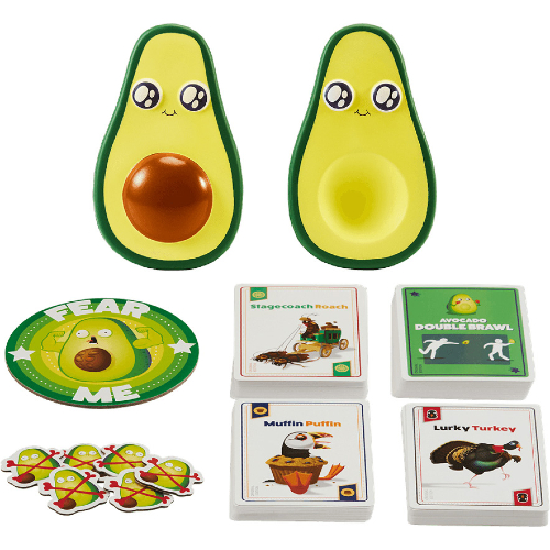 Throw Throw Avocado A Dodgeball Card Game Smart Kids Toys