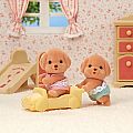 Calico Critters Toy Poodle Twins