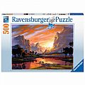 Tranquil Sunset 500 Piece Puzzle