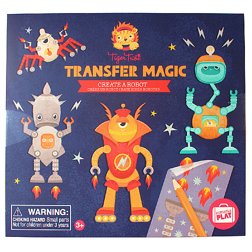 Transfer Magic Create a Robot Smart Kids Toys
