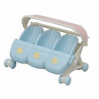 Calico Critters Triplets Stroller