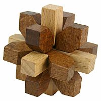 True Genius Wooden Brainteaser Puzzles: Curated Collection