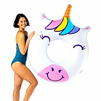Unicorn Face Pool Float