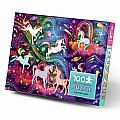 Holographic Unicorn Galaxy 100 Piece Puzzle