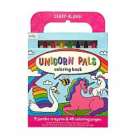 Carry Along Coloring Book - Unicorn Pals