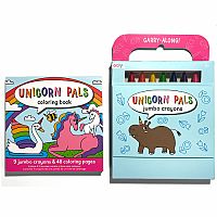 Carry Along Coloring Book - Unicorn Pals