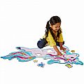 Shimmery Unicorn Floor Puzzle