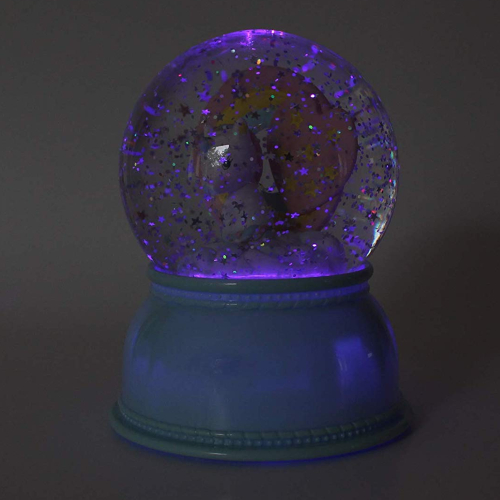 Snow Globe Night Light Unicorn Smart Kids Toys
