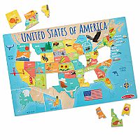 USA Map Floor Puzzle