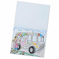 Jumbo Vehicles Coloring Pad