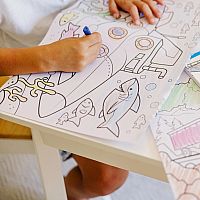 Jumbo Vehicles Coloring Pad