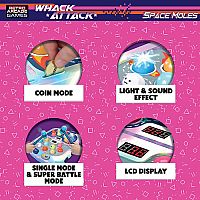 Whack Attack Space Moles Game