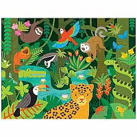 Wild Rainforest Floor Puzzle 24 Piece