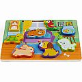 Wooden Pets Puzzle & Play Pieces