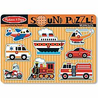 Vehicles Sound Puzzle