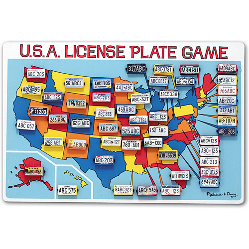 Flip to Win License Plate Game Smart Kids Toys